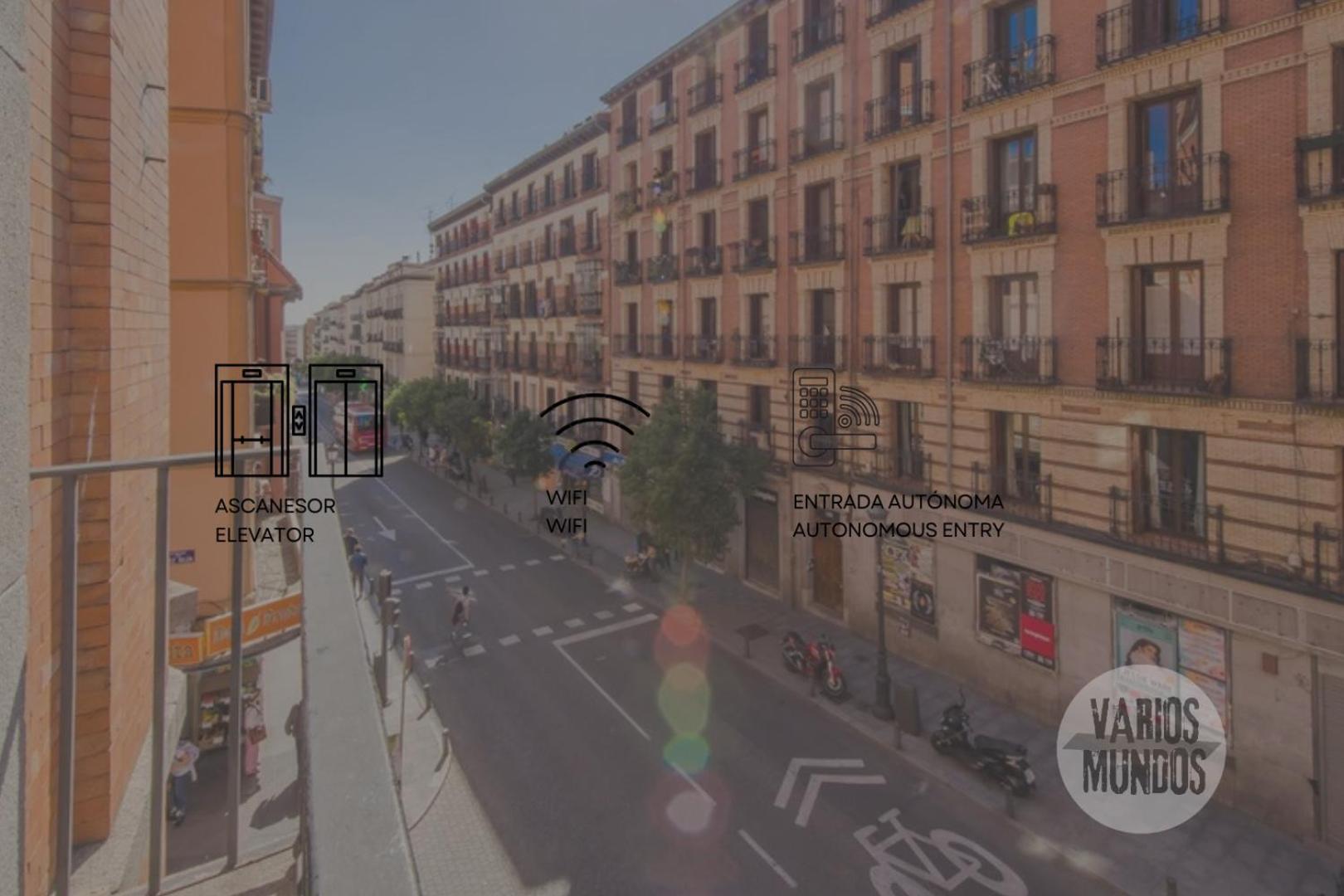 New Apt Para 7Pax En El Corazon De Madrid-Centro Exteriör bild